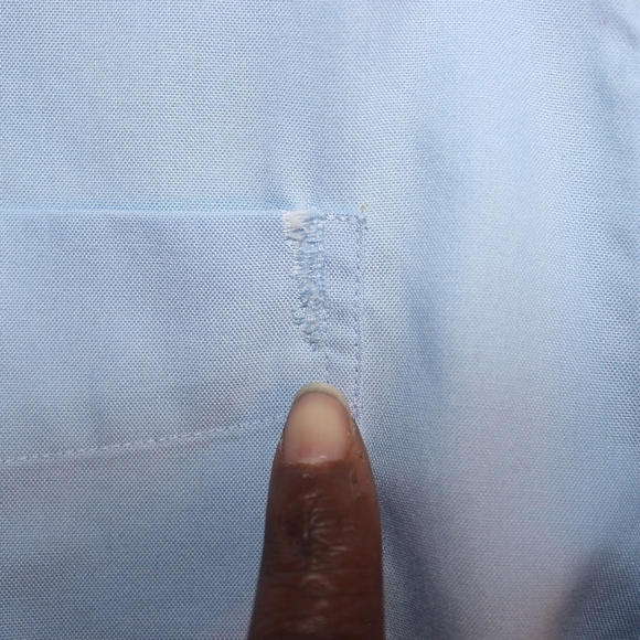 Eddie Bauer Wrinkle Free Relaxed Fit Button Down Shirt - Picture 7 of 7